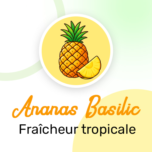 Parfum Ananas basilic Freezy